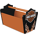 KidKraft Harley Davidson Flames Toy Caddy