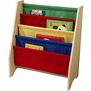 KidKraft Primary Sling Bookshelf