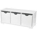 KidKraft Nantucket Storage Bench - White