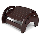 KidKraft Adjustable Stool for Nursing - Cherry