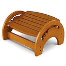KidKraft Adjustable Stool for Nursing - Honey