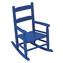 KidKraft 2-Slat Rocking Chair - Blue