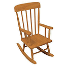 KidKraft Spindle Rocking Chair - Honey