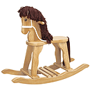 KidKraft Derby Rocking Horse - Natural