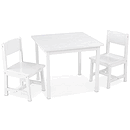 KidKraft Aspen Table & Two Chair Set - White