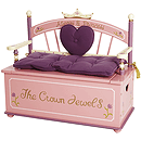Levels of Discovery Princess Bench Seat w/ Storage