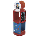 Levels of Discovery All Star Sports Revolving Bookcase