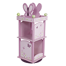 Levels of Discovery Sugar Plum Revolving Bookcase