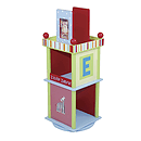 Levels of Discovery Alphabet Soup Revolving Bookcase