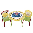 Levels of Discovery Jungle Jingle Table & 2 Chair Set
