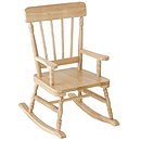 Levels of Discovery Simply Classic Rocker - Oak Finish