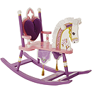 Levels of Discovery Kiddie-Ups Princess Rocking Horse