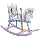 Levels of Discovery Kiddie-Ups Carousel Rocking Horse
