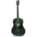 Darling Divas 36" Children's Acoustic Guitar - Black