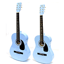 Darling Divas Concert-size (39") Acoustic Guitar - Baby Blue