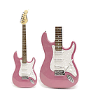 Darling Divas Electric Guitar Starter Pack - Bubble Gum Pink