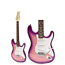 Darling Divas Electric Guitar Starter Pack - Pink Starburst