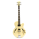 Italia Torino Bass 4-string Bass Guitar - Cream