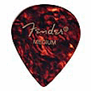 Fender® #551 Fine Tip Shell Picks - 72 Heavy Picks
