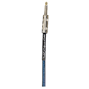 Fender® 10-foot 1/4" Guitar/Instrument Cable - Lake Placid Blue