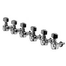 Fender® Locking Tuning Machines for Guitar - Chrome