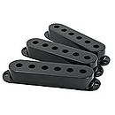Fender® Black Stratocaster® Pickup Covers - set of 3