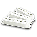 Fender® Pickup Cover, Vintage Strat® (White-Set of 3)