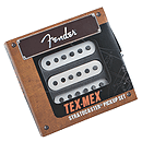Fender® Stratocaster® Tex-Mex Pickups - Set of 3 White, Single Coil Pickups