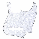 Fender® Standard Jazz Bass® Pickguard - White Pearl
