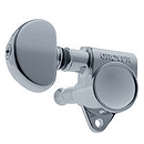 Grover 102-18C Rotomatic 18 to 1 Ratio Guitar Tuners - Chrome