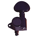 Grover 102BC Tuning Machines Black Chrome 3+3 Rotomatic