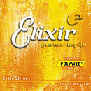 Elixir Banjo Strings with Original Polyweb Coating - Light