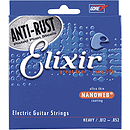 Elixir Electric Guitar Strings with Ultra-Thin Nanoweb Coating - Heavy
