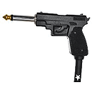 Bullet 12' Guitar Cable - Pistol