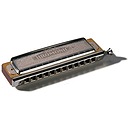 Hohner 270BL Super Chromonica Chromatic Harmonica, Blistered, Key of F