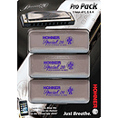 Hohner Special 20 Pro Pack 3 Harmonica Pack - G, C, A Harmonicas