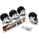 SKB 3SKBCAST Set of Four Swivel Locking Casters