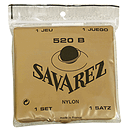 Savarez 520B White Card Classical Nylon Guitar Strings - Low Tension, 3 Sets