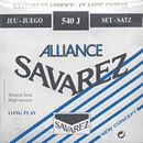 Savarez 540J Alliance Classical Nylon Guitar Strings - High Tension, 3 Sets