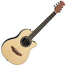 Applause AA12 Mini-Bowl 1/2 Size Steel String Acoustic Guitar - Natura