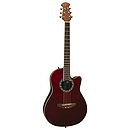 Applause AA13 Mini-Bowl 3/4 Size Steel String Acoustic Guitar - Ruby Red