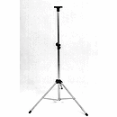 Adam Adjustable Speaker Stand, 100 lb. capacity - Black