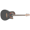 Applause AE148 Super Shallow Acoustic Electric Guitar Black