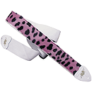 Alexis Pink Leopard Guitar Strap