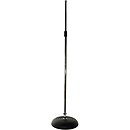 Adam Floor Microphone Stand w/cable clips - Chrome