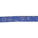 D'Andrea Guitar Strap - Blue Bandana