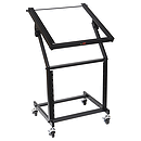 Adam 21-Space Adjustable Angle Rack Stand