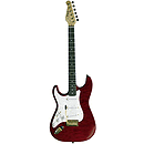 Arbor Left-handed Electric Guitar - Red Quilted Maple