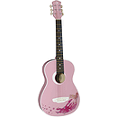 Luna Faerie Children's Mini-Acoustic Guitar - Pink with Fairy Design