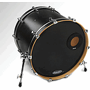 Evans EMAD Black Resonant Bass Drum Head - 20"